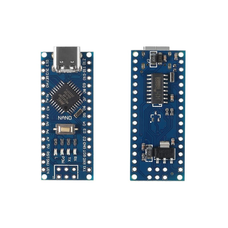 KEAcvise Nano 3.0 ATmega328P Controller Board (6-Pack) with Type-C USB