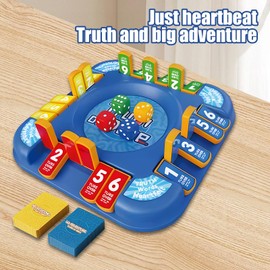 Table Top Game Dice - Family Games - 2-6 Players Educational Toy for Children Teens Friends Classroom Holiday Gatherings Picnic Camping Backyard Coffee Table Party