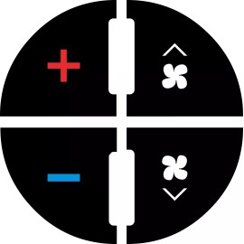 World Graphix GM Button Decals Yukon Tahoe Climate Control 1 - LEFT SIDE FAN HEAT A/C REPAIR