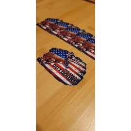 Off Road America Truck Cooler Deer Hunting Decal Sticker Waterproof