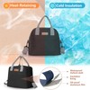 GeeRic Cooler Bag, Thickened Lunch Bag, Insulated Lunch Bag, Portable