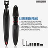 bonsport Bicycle Mudguard Set 24-29 Inch Universal Mudguards Mountain Bike