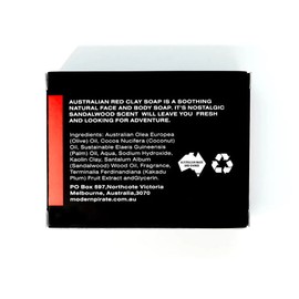 Modern Pirate Australian Red Clay Soap 110gm
