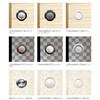 Fusuma Pull Handle, 1 Piece, Blunt Color (Pearl Black x