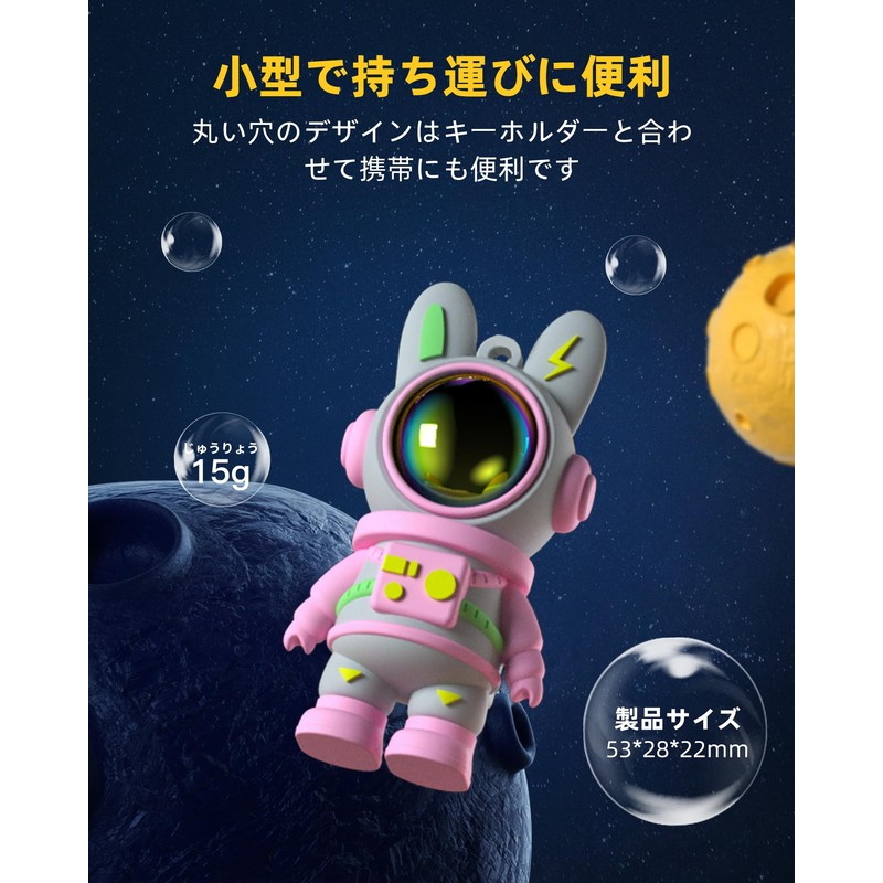 【Reiwa New Type】USB Memory Cute Space Rabbit Shape Colorful Funny