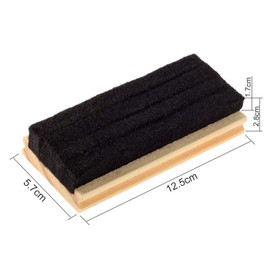 6 Pack Chalkboard Erasers Premium Wool Felt Eraser Dustless Wood Chalk Eraser Blackboard Eraser Cleaner for Teachers and Kids