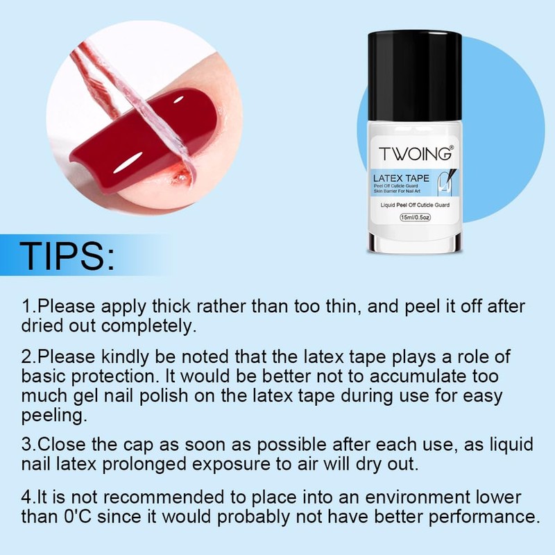 Gel Nail Gel Remover Protector That Creates A Barrier Effective