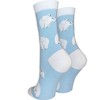 Women's Premium Comfort Animal Socks (Polar Bear Socks Blue)