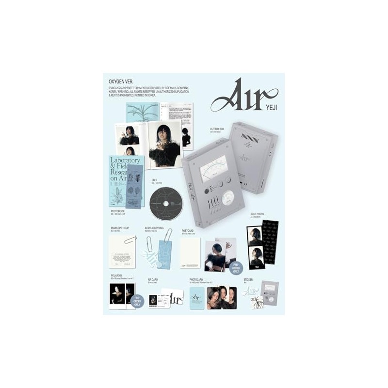 YEJI [Air] Oxygen Pack Photobook Version + P.O.B