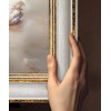Afuly Photo Frame, Stylish, 6-piece Picture Frame, White, Gold, Wall