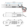 Wishiot 2PCS Digital Load Cell Weight Sensor 1kg 5kg 10kg