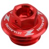 ZETA OIL FILLER PLUG CR/CRF/ CRF250L/YZ/YZF/WRF/ KLX RED