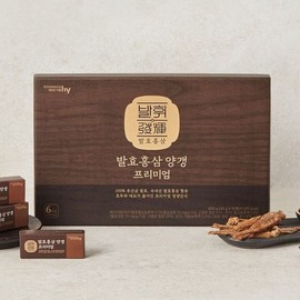 HY 에치와이 발효 홍삼양갱 프리미엄(40 g x 15개) 15일분 HY Premium Fermented Red Ginseng Yanggaeng (40g x 15 Pieces), 15-Day Supply