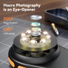 Microscopio de Bolsillo con Aumento de 500X, Microscopio Digital de