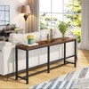 LITTLE TREE 70.9 Inch Long and Narrow Sofa Console Entryway