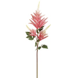 SilksAreForever 34" Artificial Astilbe Flower Stem -Tea Berry (Pack of 12)