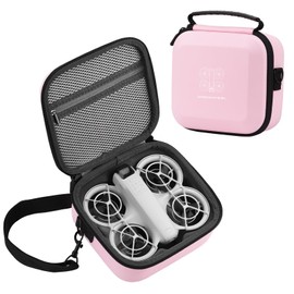 Flymile Mini Carrying Case for DJI NEO, PU Plastic, Pink, Simple and fashionable