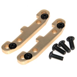 LJXSZ Part Compatible with JLB Racing Cheetah 1/10 Brushless Rc Car Upgrade Arm Holder Swing EA1005 Aluminum Alloy Accessory(Yellow)