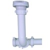 Tuuber air admittance valve 1-1/2-in with sink drain p-trap kit