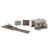 Walthers Trainline HO Scale Model Trackside Tool Buildings