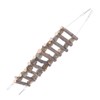 Wooden Pet Ladder Soft Animal Bendable Bridge Toy for Hamster