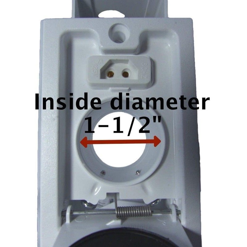 Central Vacuum Supervalve White Canplas - 791790W