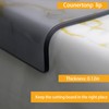 Tempered Glass Cutting Board with Lips, Clear Cutting Board, Easy