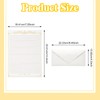 Eersida 150 Sheets Vintage Stationery Paper and Envelopes Letter Set