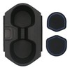 Civic Cup Holder Insert w/Coaster for Center Console Compatible with