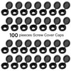 Plastic Hinged Screw Cover Caps Fold Screw Snap Covers Washer
