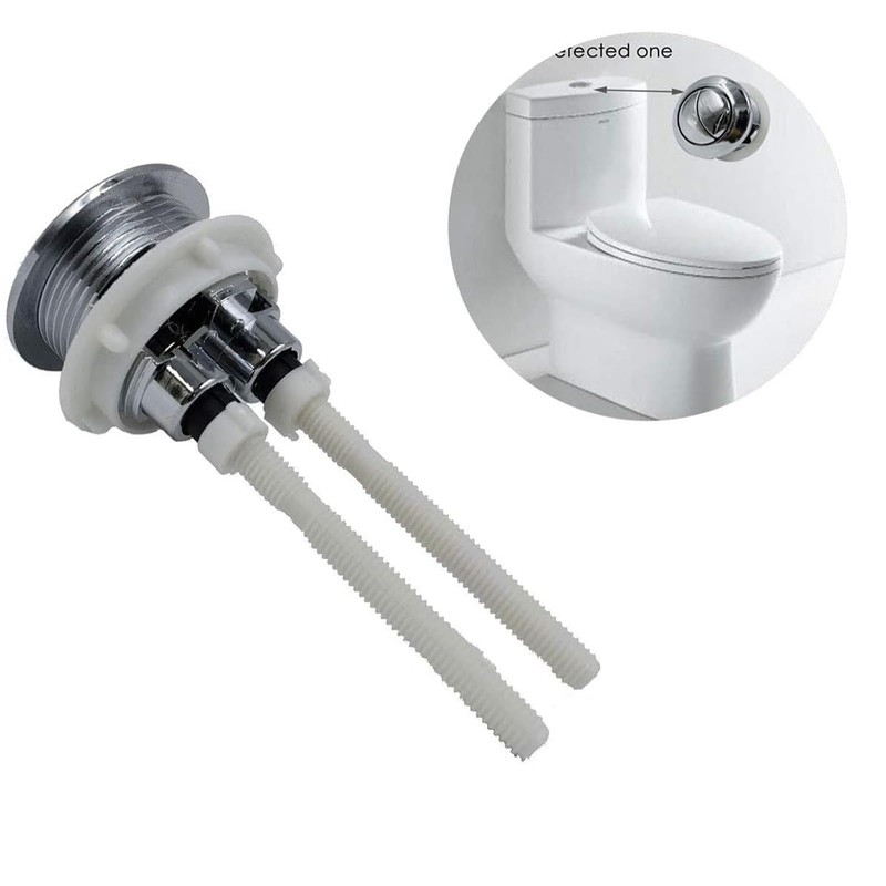 Toilet Tank Button Toilet Button Dual Push Flushing Toilet Button