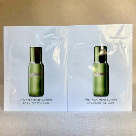 LA MER 2x La Mer The Treatment Lotion Sample Packets .05oz, 1.5mL Each