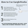 GargleWorks - Natural Dual Mouthwash and Throat Gargle for Fresh