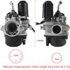 AKSYZ 17.5mm PHVA Carburettor Fit For Piaggio Keeway CPI 1PE40QMB