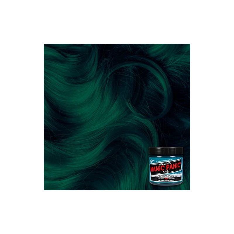 Manic Panic Enchanted Forest Classic Creme, Vegan, Cruelty Free, Green