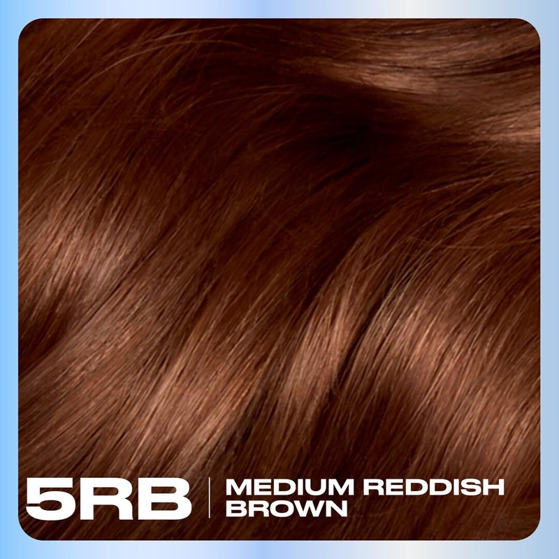Clairol Nice'n Easy Permanent Hair Dye, 5RB Medium Reddish Brown