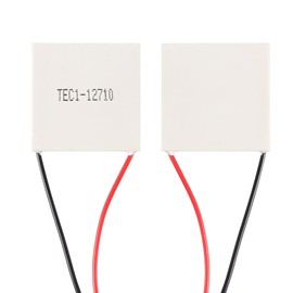 5Pcs TEC1-12710 Heatsink 12V 92W Thermoelectric Cooler 40mm x 40mm Cooling Peltier Plate Module for Generating Thermoelectric Semiconductor Heatsinks