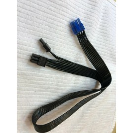 EVGA SUPERNOVA 750 G2 G3  8 PIN TO  8 pin (6+2)  PCIE VGA Power Cable BLUE HEAD