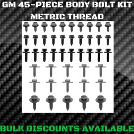 GM Replacement 1981-1987 El Camino Caballero Interior Exterior Engine Bay Body BOLT Kit GM OEM