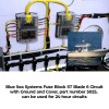 Blue Sea Systems 5025 6-Circuit ST Blade Fuse Block with