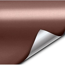 VViViD+ Satin Rose Gold Conform Chrome Vinyl Wrap Roll (6ft x 5ft)