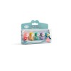 Miquelrius PVC Pack 5 Removable Puzzle Eraser Monkeys