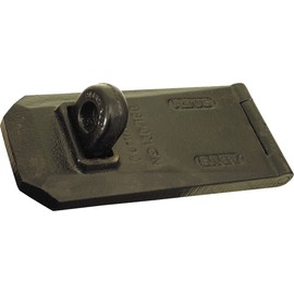 ABUS 130/180 Granit Hasp, 6-1/8" Length, Black
