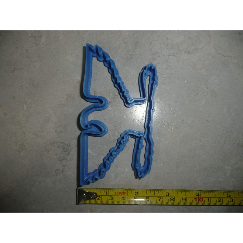 FULL BIRD COLONEL OUTLINE MILITARY RANK EAGLE COOKIE CUTTER MADE