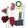 Crepe Paper pennoy DIY Flower for Home Decoration Making Kit