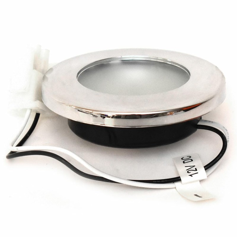ITC Marine Boat Overhead Cabin Light 69290-CH-3K | Round White