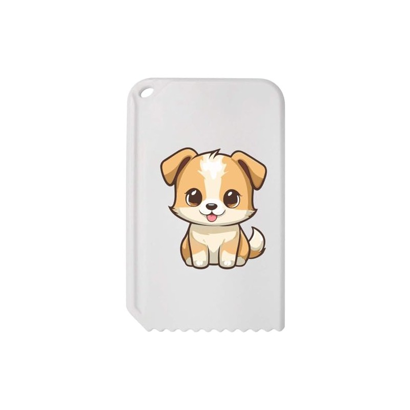 Azeeda 'Kawaii Style Puppy' Plastic Ice Scraper (IC00035182)