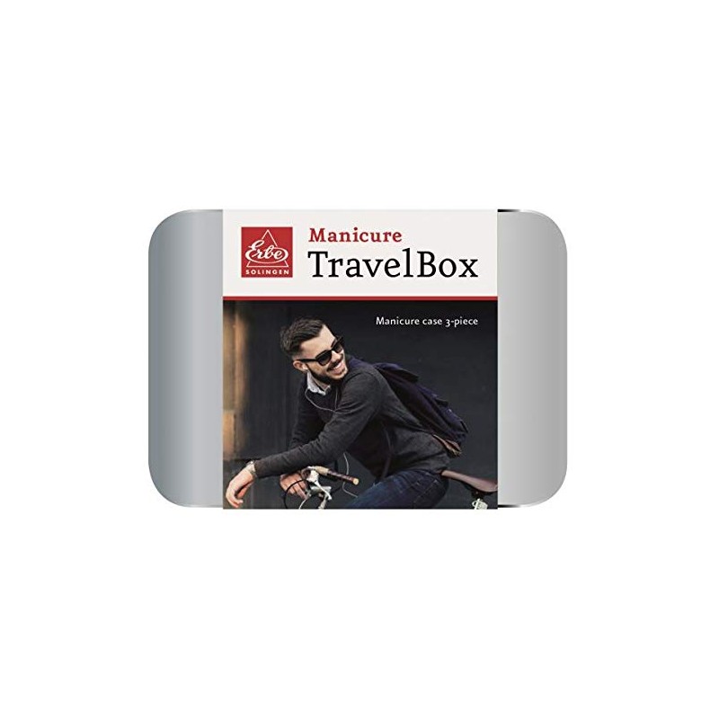 Travel Manicure Set in Aluminium Box 2-Piece