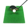 Golf Hitting Mat Golf Practice Mat with Rubber Tees &