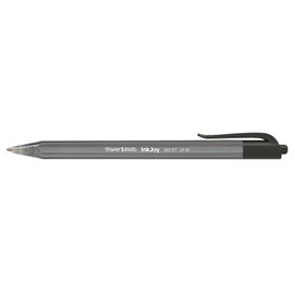 Paper Mate InkJoy 100RT Retractable Ballpoint Pens Pack of 6: Paste Medium Black